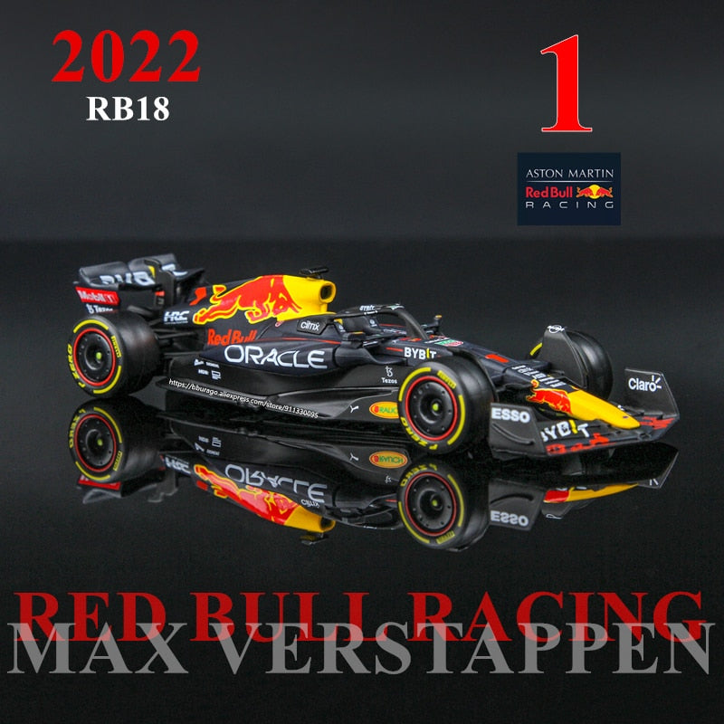 Miniatura escala 1:43  F1 Red Bull Racing 2022 RB18 
1# Verstappen 
11# Perez 
Pintura especial